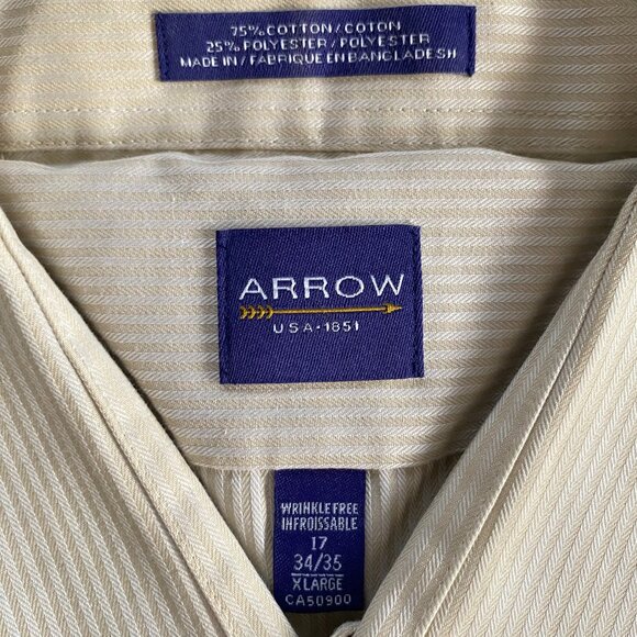 6 New Deadstock Men's Vintage Shirts Bundle 16.5/17 - Picture 13 of 14